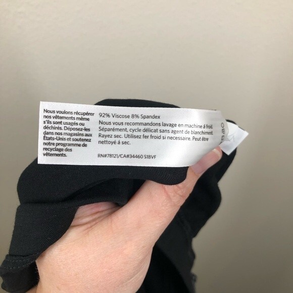 Eileen Fisher Pull On Stretch Wide Leg Cropped Pants Viscose Spandex 1X - Picture 7 of 7